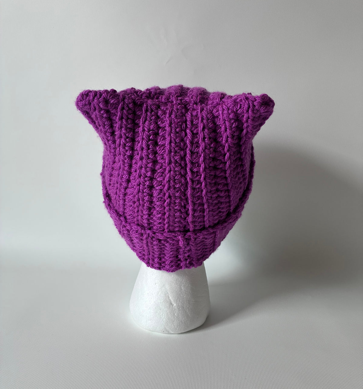 Cosy Crochet Cat Ear Beanie
